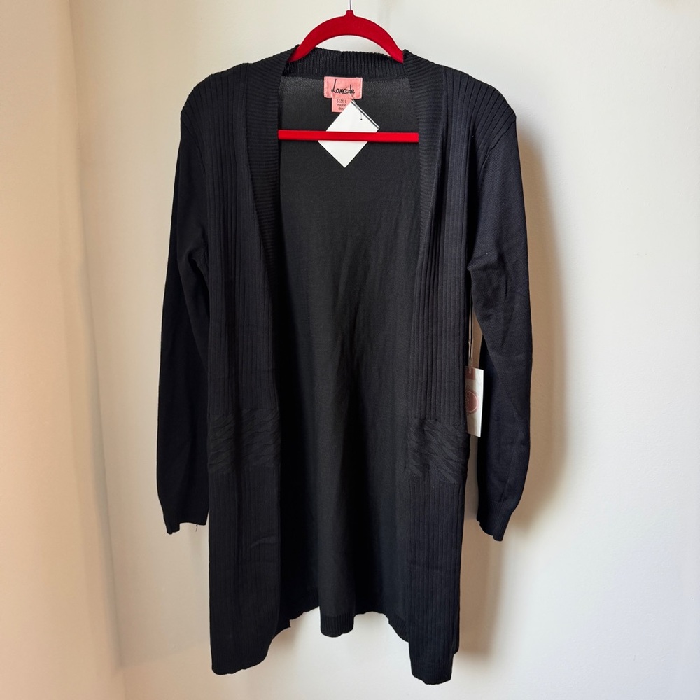 Lovecode Black Cardigan